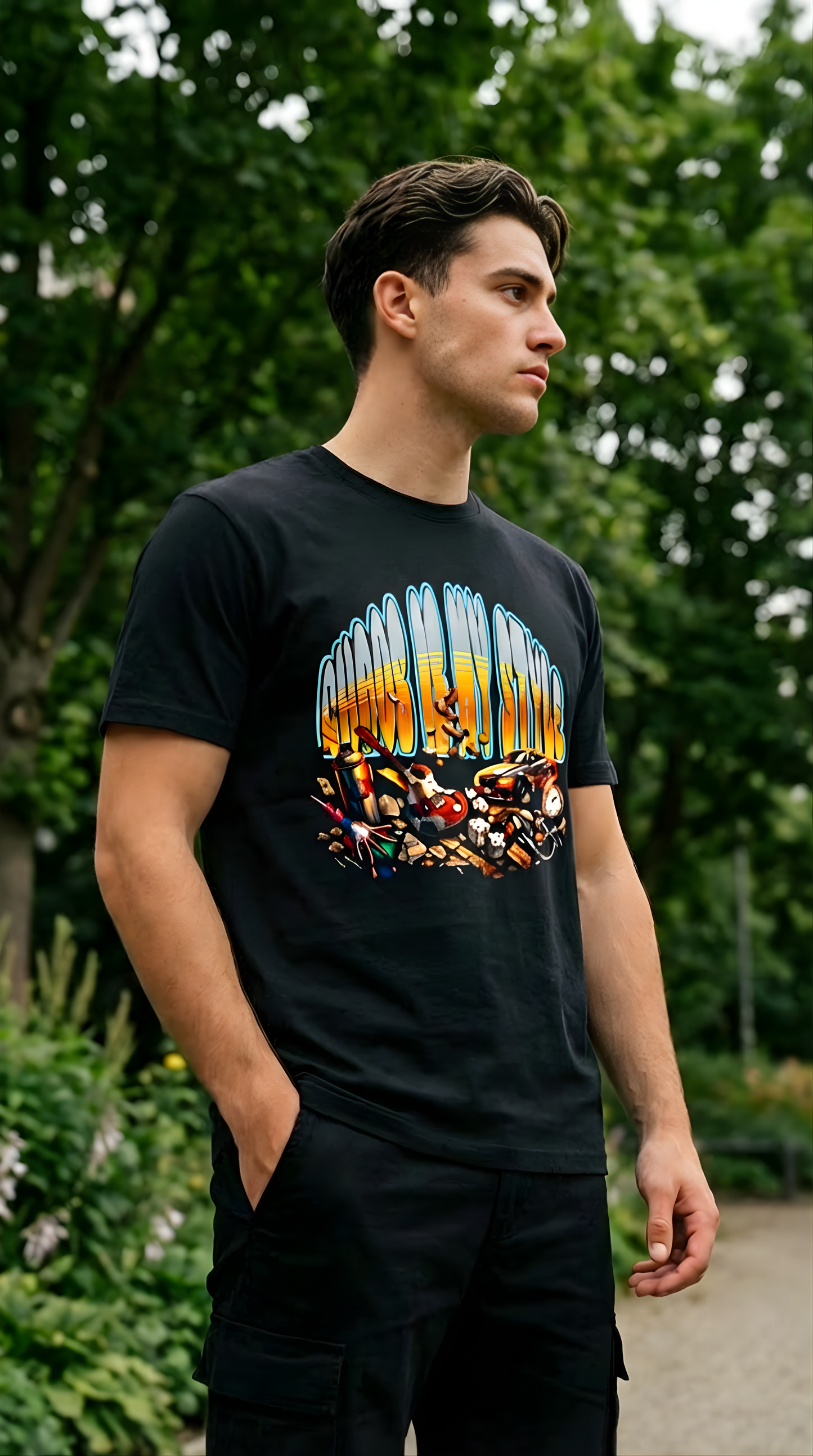 Chaos is my style - T-shirt con stampa