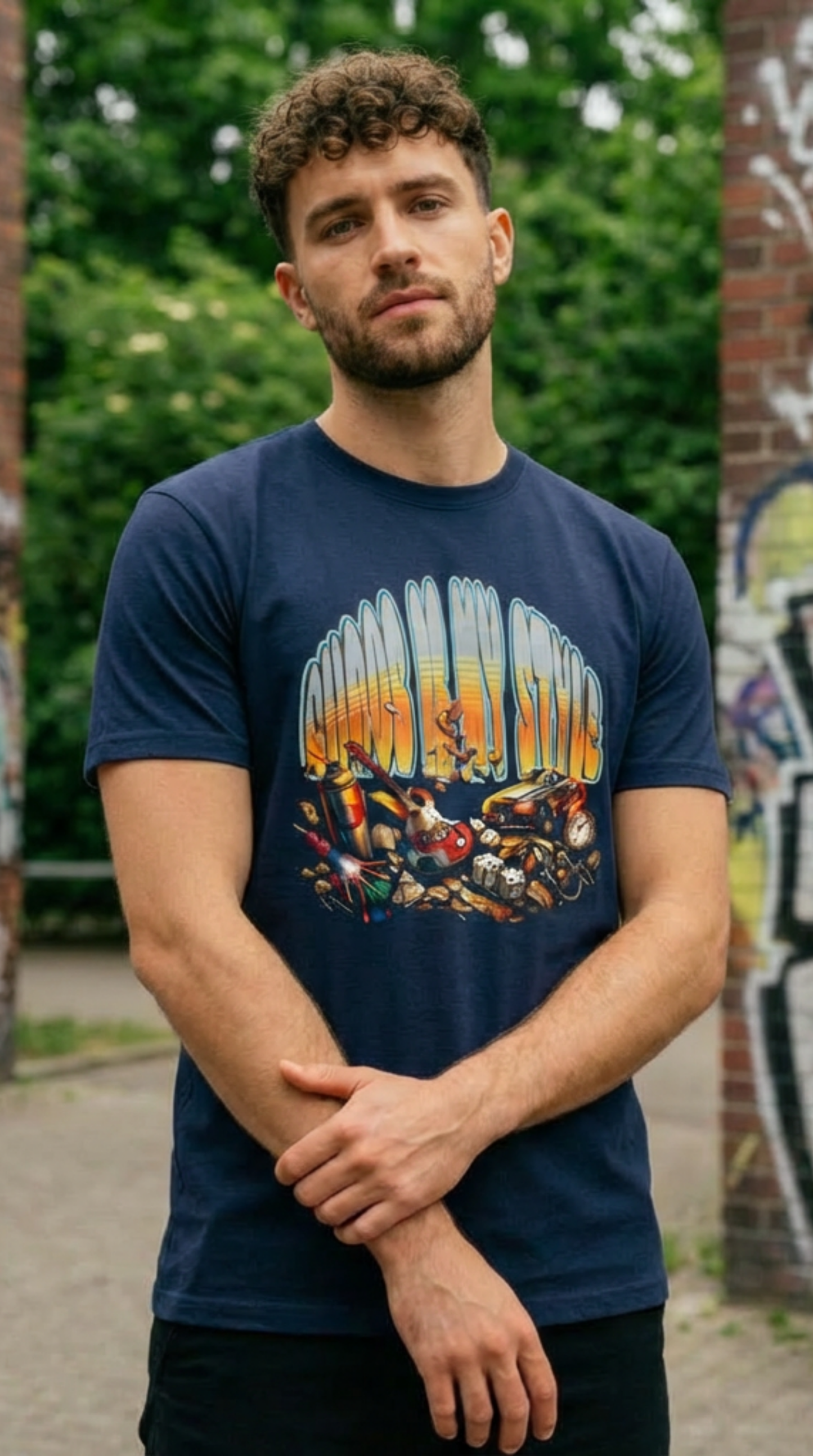 Chaos is my style - T-shirt con stampa